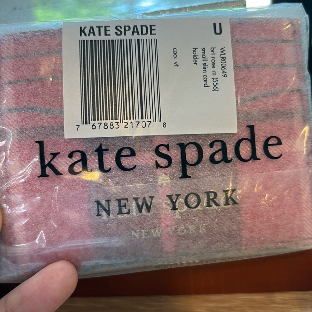 Kate Spade Small Slim Cardholder BRT Rose